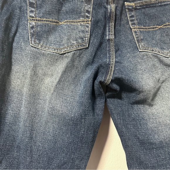 Y2K Express Precision Fit Stretch Low Slung Flare Jeans Medium Wash Size 5/6 S - Picture 11 of 15